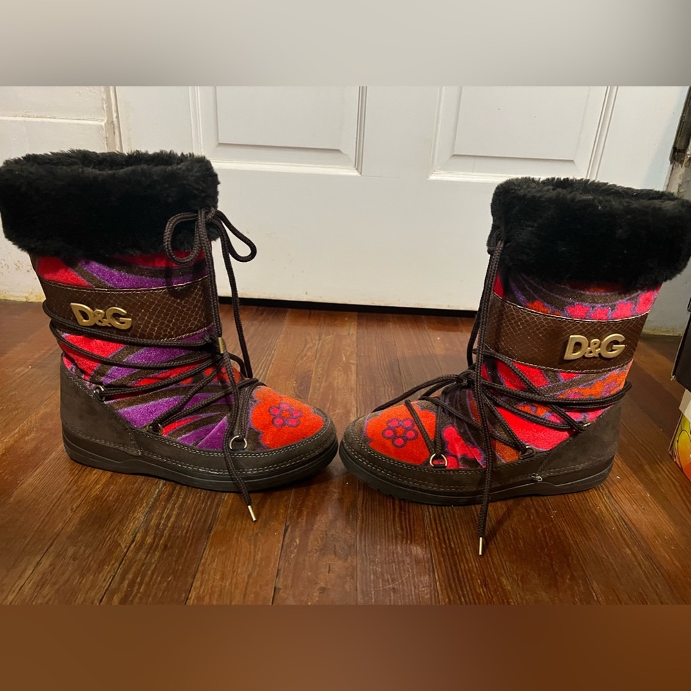 Vibrant Colorful Dolce & Gabbana Boots